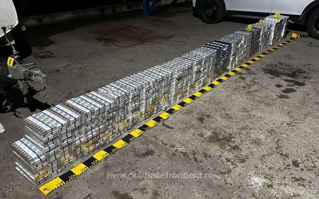 Polițiștii de frontieră sătmăreni au descoperit tigări în valoare de peste 115.000 de lei 