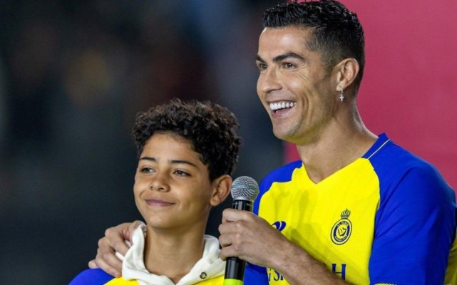 Cristiano Ronaldo Junior a marcat primul său gol pentru echipa U16 a Portugaliei