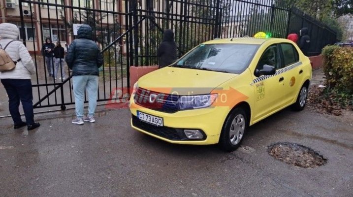 Un taximetrist mai avea puțin și își parca mașina.... în Școala 29  