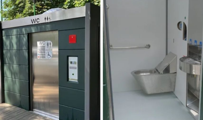 O primărie din țară a cumpărat o toaletă ecologică la preţ de apartament. Ce spune primarul
