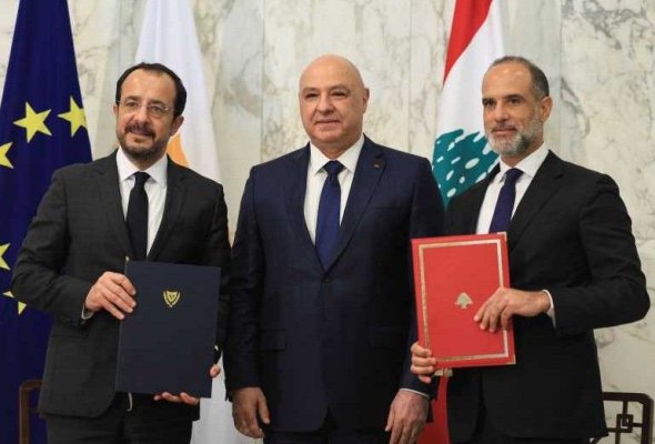 Libanul și Ciprul au semnat un acord pentru delimitarea frontierelor lor maritime