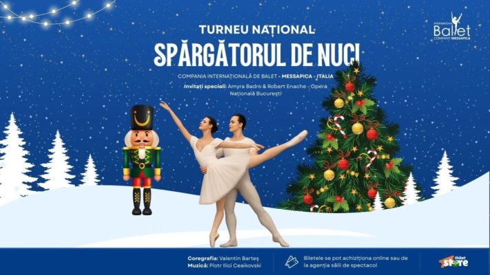 OMD Mamaia–Constanța aduce „Magia Crăciunului” pe scenă: turneul național „Spărgătorul de Nuci” pornește de la malul mării