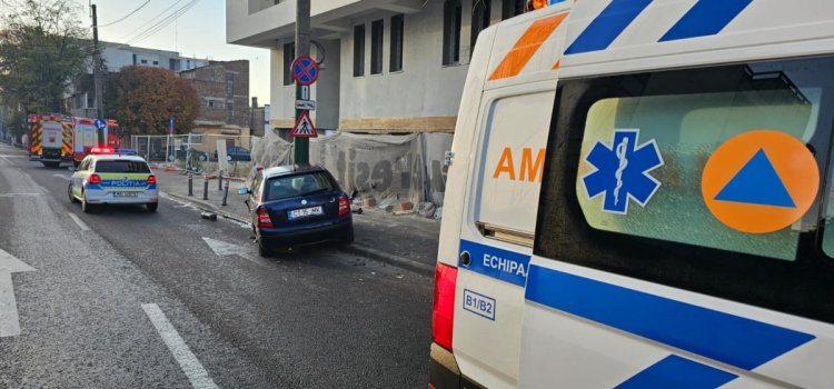 Accident rutier, cu trei victime, la intersecția străzii I.G. Duca cu Blv. Mamaia