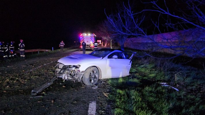 Accident mortal la ieșire din Murfatlar spre Ciocârlia. Un tânăr de 24 de ani a intrat cu mașina sub o remorcă