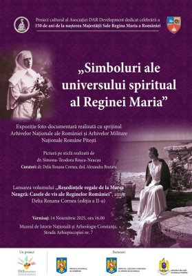 MINAC: Regina Maria, între istorie și artă. Manifestare culturală omagială la Muzeul de Istorie Națională și Arheologie Constanța