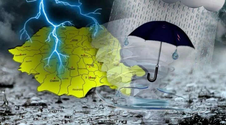 Fenomene meteo extreme! Ciclonul Adel ajunge în România