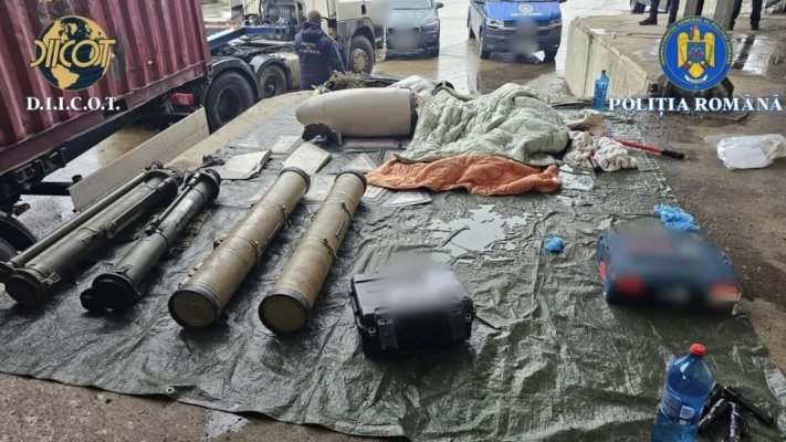 Dezvăluiri despre camionul cu armament prins la Vama Albița: De unde au fost luate lansatoarele și rachetele