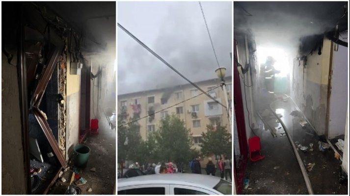 Cauza exploziei blocului din Balș a fost o acumulare de gaze de la butelia de aragaz