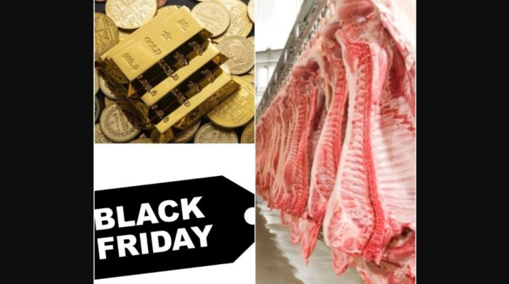 Anul acesta, de Black Friday, românii au „vânat” de toate, de la porci vii la lingouri de aur