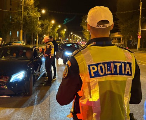 Acțiunea „Blocada” la Năvodari: zeci de șoferi amendați și un permis reținut