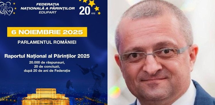 Federația Națională a Părinților – Edupart lansează Raportul Național al Părinților 2025 în Parlamentul României, la 20 de ani de activitate 