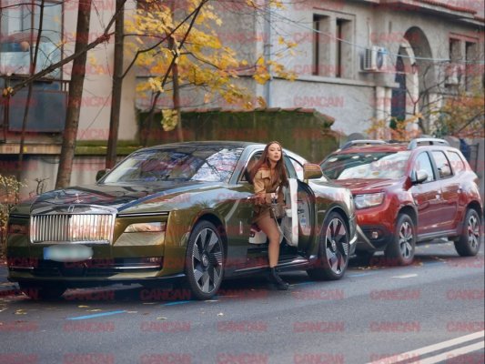 Cati Vijelie a scos Rolls Royce-ul de jumătate de milion de euro în oraș