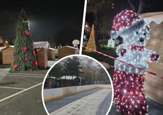 Patinoarul din Poarta 6 concurează cu cele de la Vivo și City Mall.  Video