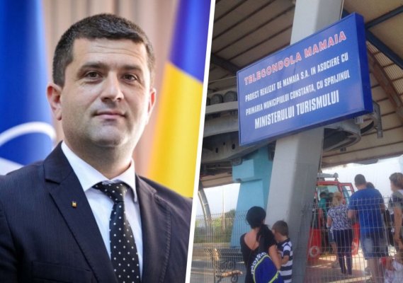 Radu Miruță s-a sucit? Nu mai desființează Mamaia SA, compania cu patru șefi și trei angajați, și îi pune pe tavă Telegondola 