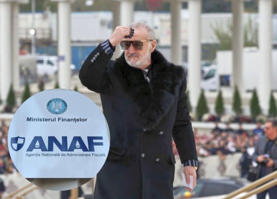 ANAF l-a luat la puricat pe Gigi Becali. Ce datorii are latifundiarul