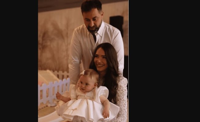 Ivana, fetița Iustinei și a lui Cornel de la „Insula Iubirii”, a împlinit 1 an 