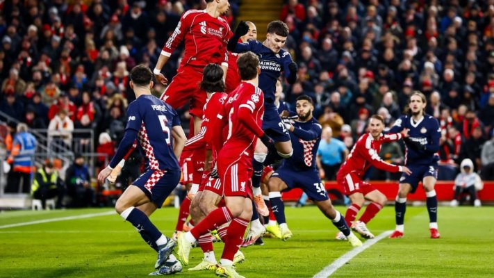Liverpool - PSV 1-4, încă o înfrângere pentru cormorani, care nu ies din pasa proastă