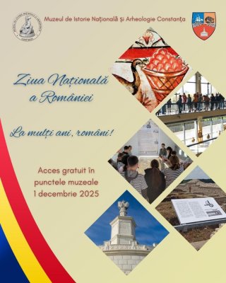Acces gratuit pentru public în toate muzeele MINAC, cu ocazia Zilei Naționale a României