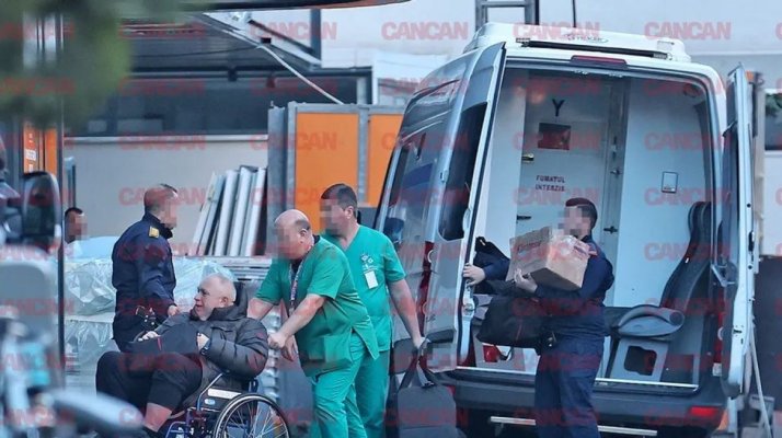 Nicușor Constantinescu a fost scos din închisoare și transportat de urgență la un spital din București... în scaun cu rotile