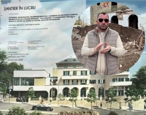 După ce s-a săturat de Mamaia, Pescobar vrea să-și trateze aroganța la Vila Minerva, din Techirghiol. Video   
