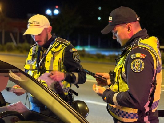 Controale în trafic la Constanța: zeci de șoferi sancționați într-o singură zi