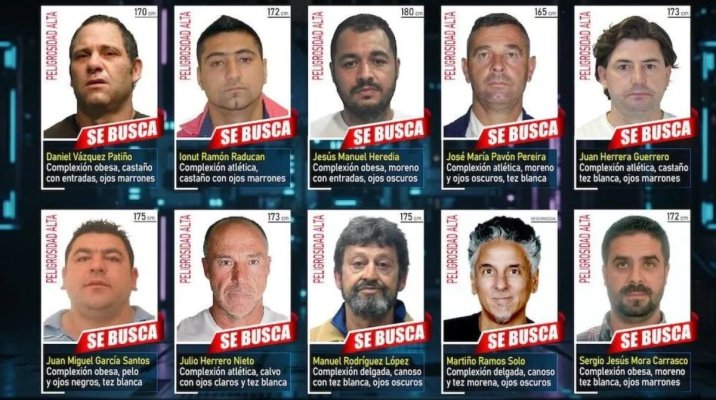 Un român este pe lista celor mai căutați 10 fugari din Spania, după ce a evadat din închisoare