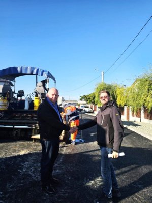 Primăria Agigea finalizează prima etapă a modernizării străzilor din cartierul Moară