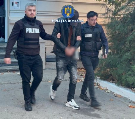 Trei bărbați au fost reținuți după ce au agresat un agent de pază și au furat dintr-un magazin