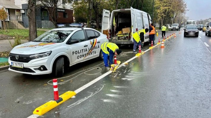 Noi benzi unice de circulație pentru transportul public sunt amenajate pe bulevardul Alexandru Lăpușneanu