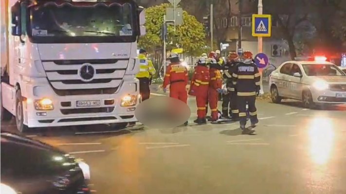 Un pieton a murit după ce a fost lovit de un TIR, în Sectorul 6 al Capitalei