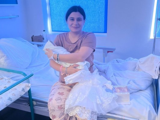 Două fetițe perfect sănătoase s-au născut în prima zi de Crăciun, la Constanța
