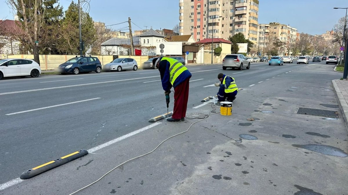 Primaria Constanta incepe lucrarile pentru banda unica de transport public pe bulevardul 1 Mai