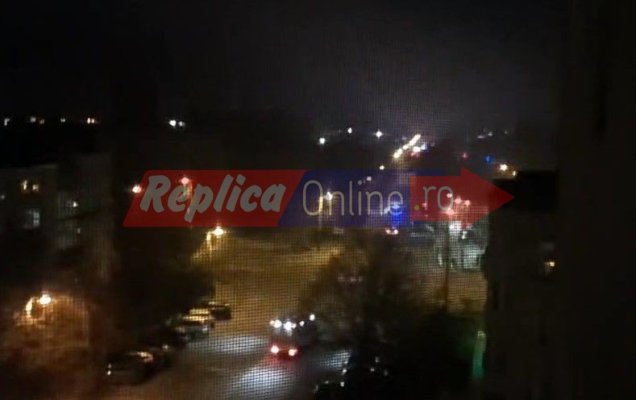 Incendiu la o vilă cu 3 etaje de pe strada Caraiman. 10 persoane s-au autoevacuat