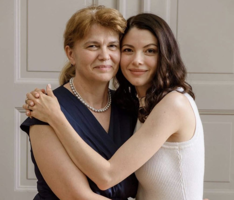 Anca Lungu și-a sărbătorit mama