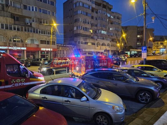 Alertă! Miros puternic de gaze, într-un bloc de pe bulevardul Lăpușneanu. Video