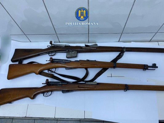 Arme de război trimise din Elveția: un bărbat din Galați a fost reținut pentru contrabandă