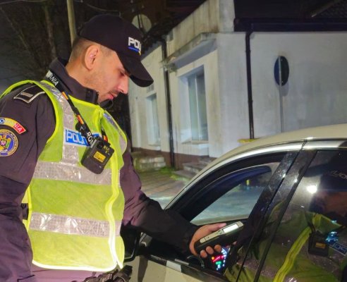 Șoferi băuți și fără permis depistați la volan de polițiștii constănțeni