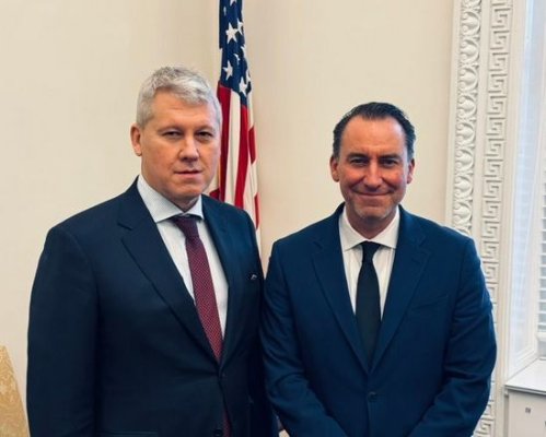 Cătălin Predoiu, întâlnire la Casa Albă cu Jarrod Agen, consilierul lui Donald Trump
