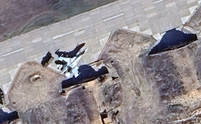 Drone ucrainene au lovit două avioane rusești Su-27 pe un aerodrom din Crimeea