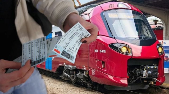 Biletele de tren se scumpesc de la 14 decembrie, odată cu noul Mers al Trenurilor