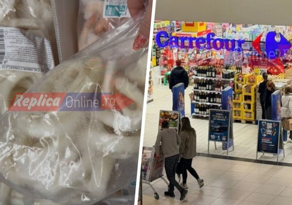 Pericol congelat: în Carrefour din City Mall  se vând produse alimentare fără termen de valabilitate și fără etichetă! Video