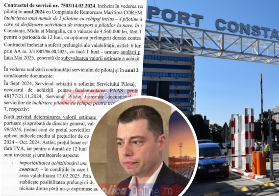 Cum a fost fabricată o criză imaginară în Portul Constanța pentru ca baieții deștepți să pună mâna pe cașcaval (VI)  