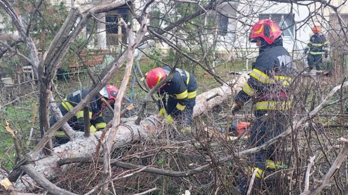Vântul puternic lasă mii de oameni fără curent în mai multe județe