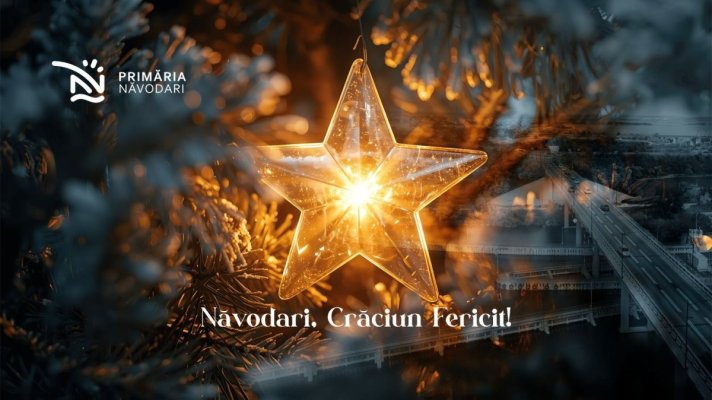 Primăria Năvodari a transmis un mesaj de Crăciun