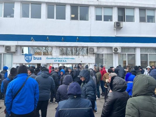 Șoferii CT Bus scot autobuzele pe traseu, dar anunță un nou protest. Vezi când va avea loc!