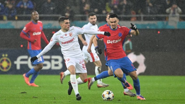 Superliga: FCSB - UTA Arad, scor 1-0 şi bucureştenii conduc în play-out