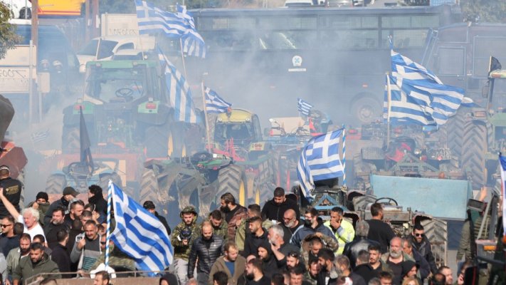 Atenționare de călătorie pentru Grecia: Mișcările de protest ale fermierilor eleni s-au extins