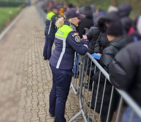 Acțiune preventivă a polițiștilor constănțeni, în rândul pelerinilor aflați la Peștera Sfântului Andrei