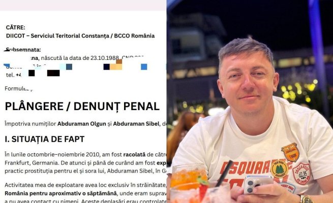 Un afacerist din Medgidia este acuzat de o femeie că a exploatat-o sexual și că a obligat-o să facă credit bancar... ulterior și-a pierdut casa!