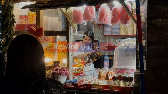 Târgul de Crăciun din Piața Ovidiu a ajuns o magie fără mănuși... cu negru sub unghii! Video